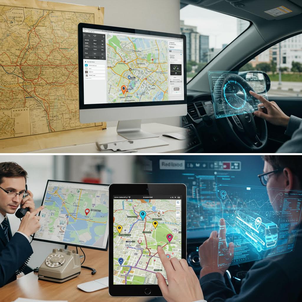 알파벳 솔루션을 활용한 차량군 SaaS 관리와 실시간 네비게이션 경로 최적화 연구