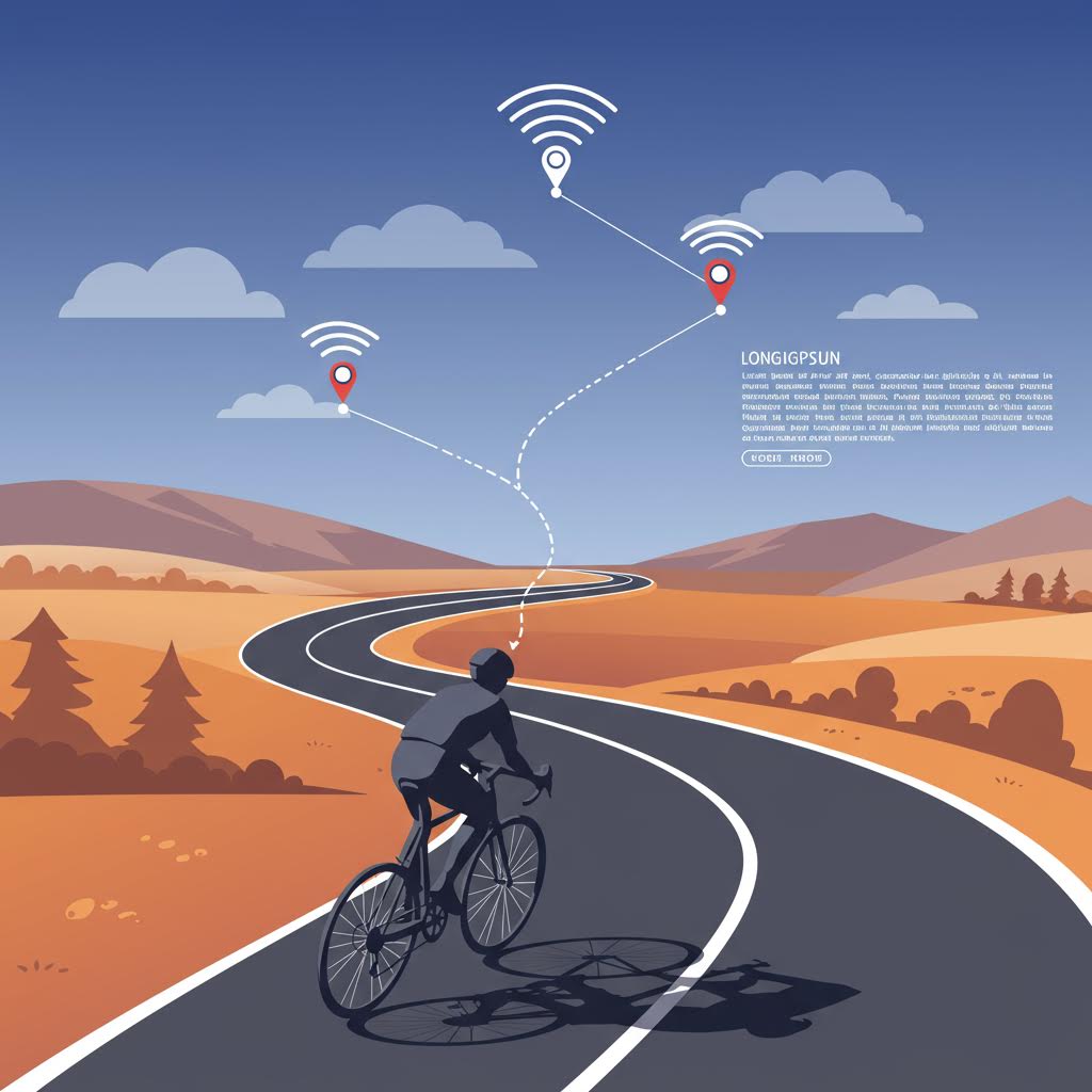 스마트자전거 UI 디자인 감성으로 재구성된 알파벳 토지노솔루션 안내 화면